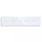 Penkiavietis sensorinis jungiklio dangtelis Feelspot, baltas