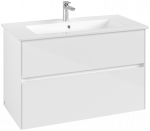 Apatinė spintelė Villeroy&Boch Collaro, 961 x 610 x 480 mm, blizgi balta, C14500DH
