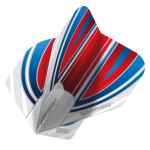 Smiginio strėlyčių sparneliai Winmau Prism Alpha Red / Blue