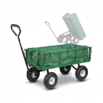 Metalinis sodo vežimėlis su tekstile, 250 kg