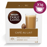 Nescafe Dolce Gusto Cafe Au Lait Kava, 16 kapsulių dėžutėje
