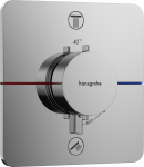 Termostatinis du&scaron;o mai&scaron;ytuvas Hansgrohe ShowerSelect Comfort Q, 15583000, chromas