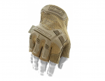 Bepir&scaron;tės Pir&scaron;tinės Mechanix M-Pact&reg; FINGERLESS Coyote M dydis. Velcro, TrekDry&reg;, dirbtinė oda, delno, krumplių, pir&scaron;tų apsauga