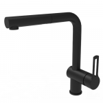 Plautuvės mai&scaron;ytuvas su i&scaron;traukiama žarna Paffoni Ringo RIN185NO, juodas matinis