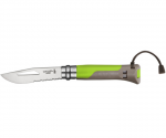 Sulankstomas peilis Opinel Outdoor N&deg;08 Plastic handle, Green