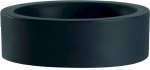 Nicoli &oslash;30x14cm vazonas Echo 30 antracito spalvos