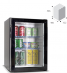 Įmontuojamas mini baras Vitrifrigo HC40V (vie&scaron;bučiams/biurams)