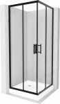Du&scaron;o kabina Mexen Rio 80x80 cm, juoda