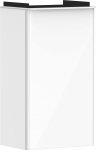 Praustuvo spintelė Hansgrohe Xelu Q 54011700, rankenos apdaila balta matinė (vyriai kairėje)
