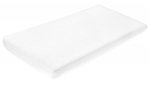 Sensillo paklodė su guma frotte, balta, 120*60, 2140
