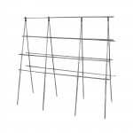 Pergola vijokliniams augalams, nerūdijančio plieno