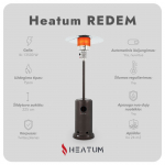 Heatum Redem Dujinis &scaron;ildytuvas su dujų balionu