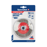 Vielinis &scaron;lifavimo diskas, tiesios vielos, 100 mm, M14, SPECIALIST+