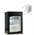Mini baras Vitrifrigo C330 V TOP CLASS (vie&scaron;bučiams/biurams)