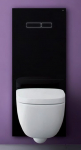 WC juodas rėmo terminalas su lietimui jautriu klavi&scaron;u ("Senso-touch") TECElux 400, 9600400+9650003+9650105