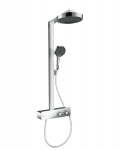 Termostatinis du&scaron;o komplektas Hansgrohe Rainfinity Showerpipe 250 1jet EcoSmart, ShowerTablet 350, 28742000