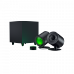 Razer Nommo V2 Pro Full range 2.1 PC Žaidimų garso kolonėlės, Juoda