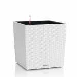 Vazonas su savaiminio drėkinimo sistema LECHUZA Cube Cottage 50 White, 15390