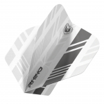 Smiginio strėlyčių sparneliai Winmau Rhino White and Grey Flights