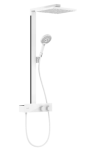 Du&scaron;o komplektas Hansgrohe Raindance E 300 1jet EcoSmart su ShowerTablet 350, 27362700, matinė balta