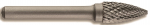 Kietmetalinė freza. Konusinė | T Line (&Oslash;) 10 mm, kotelis 6 mm (plastikinė dežutė)