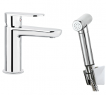 Praustuvo mai&scaron;ytuvas su bidė du&scaron;eliu Deante Alpinia, BGA_027M, chromo