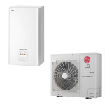 &Scaron;ilumos siurblys oras-vanduo LG Therma V Split HN091MR.NK5-HU051MR.U44, 5,5kW, 1 &Oslash;