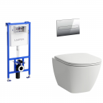 Potinkinis WC komplektas Laufen H8660800000001 + H8946650000001 + H8956610040001 + H8910830000001