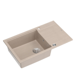 Įmontuojama plautuvė Quadron EVAN 136 XL, HCQE58650U2_BS_P2O, pearl beige