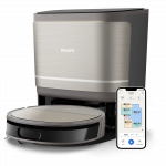 Plaunantis dulkių siurblys robotas Philips HomeRun 9000, XU9100/10