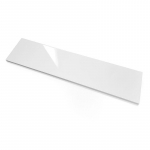 Stalvir&scaron;is White High Gloss 2070 201x46