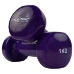 Viniliniai hanteliai Tunturi 14TUSFU109, 1kg