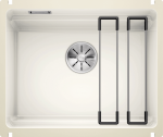 Keramikinė plautuvė Blanco ETAGON 500-U 525149, balta blizgi