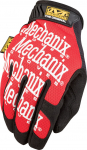 Pir&scaron;tinės Mechanix The Original&reg; raudonos S dydis. Velcro, dirbtinė oda, Treck Dry