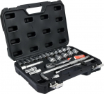 Įrankių rinkinys Yato YT-38741,1/2", 25 vnt.