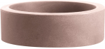 Nicoli &oslash;30x14cm vazonas Echo 30 tabako spalvos