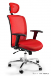 Biuro kėdė Unique EXPANDER, W-94-2, raudona