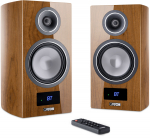Aktyvios lentyninės garso kolonėlės Canton SMART VENTO 3 S2 WALNUT, &scaron;viesiai ruda