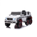 Vaiki&scaron;kas elektromobilis HATIS &ldquo;Mercedes-Benz G 63 AMG 6X6&ldquo;, baltas
