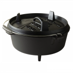 Ketaus puodas The Windmill Dutch Oven 5.9 L (su kojelėmis)