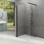 Du&scaron;o sienelė Ravak WALK IN WALL-130 V.200, GW9WJ0300Z1 juodas + Transparent