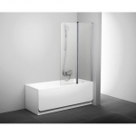 Vonios sienelė RAVAK CVS2 100 L satinas+stiklas Transparent, 7QLA0U00Z1