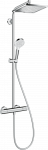 Termostatinė du&scaron;o sistema Hansgrohe Crometta E 240, 27271000, chromo spalva