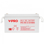 Akumuliatorius VOLT POLSKA VPRO GEL SOLAR 12V, 160Ah