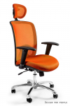 Biuro kėdė Unique EXPANDER, W-94-5, oranžinė