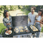 Dujinė kepsninė su plok&scaron;tuma Char-Broil Griddle 3400