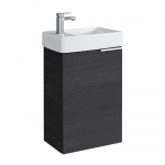 Apatinė spintelė su praustuvu Riva SA 40A-5, Woodflow Ash