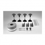 Garso izoliacijos ir kojų komplektas du&scaron;o padėklams STAUFFER 30.1036