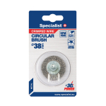 Vielinis &scaron;lifavimo diskas, tiesios vielos, su koteliu, 38 mm, SPECIALIST+