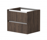 Spintelė po stalvir&scaron;iu KAME CITY, BUC/6-3DR/20P1, aliuminio profiliai, 60 cm, Rudas ąžuolas